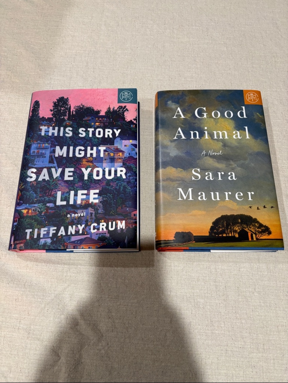 📖 This Story Might Save Your Life & A Good Animal - Two Hardcover Novels BOTM